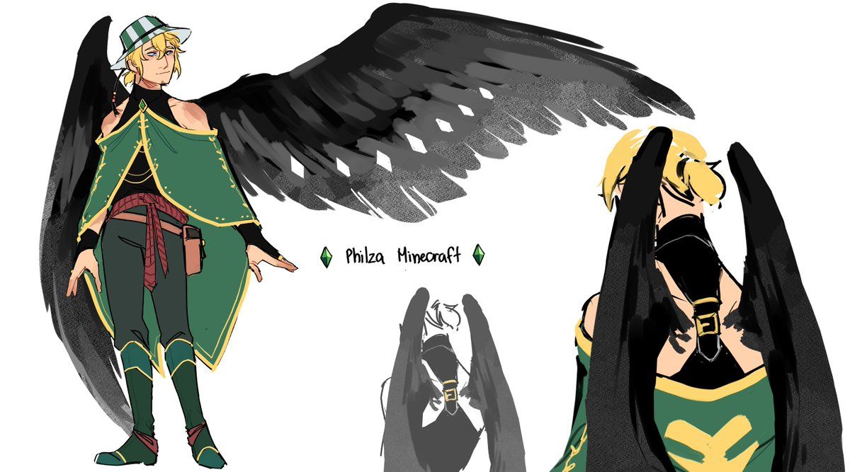 Featured image of post Philza Minecraft Fanart Wings