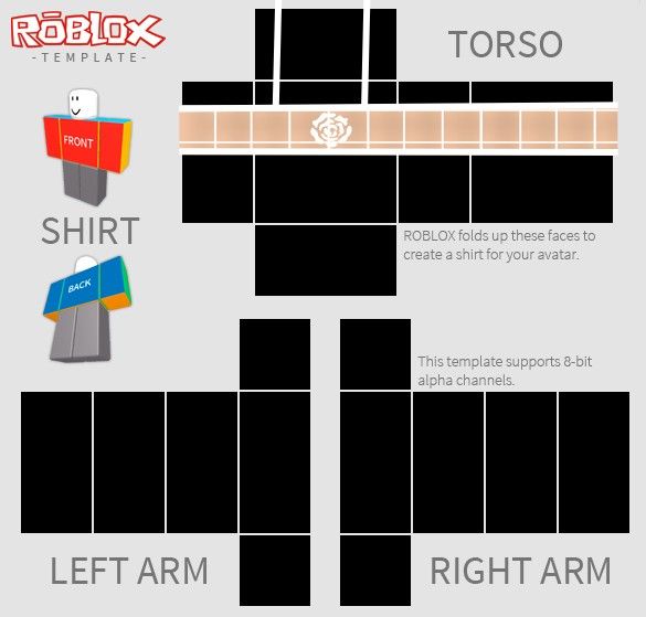 Featured image of post Roblox Crop Top Template Png