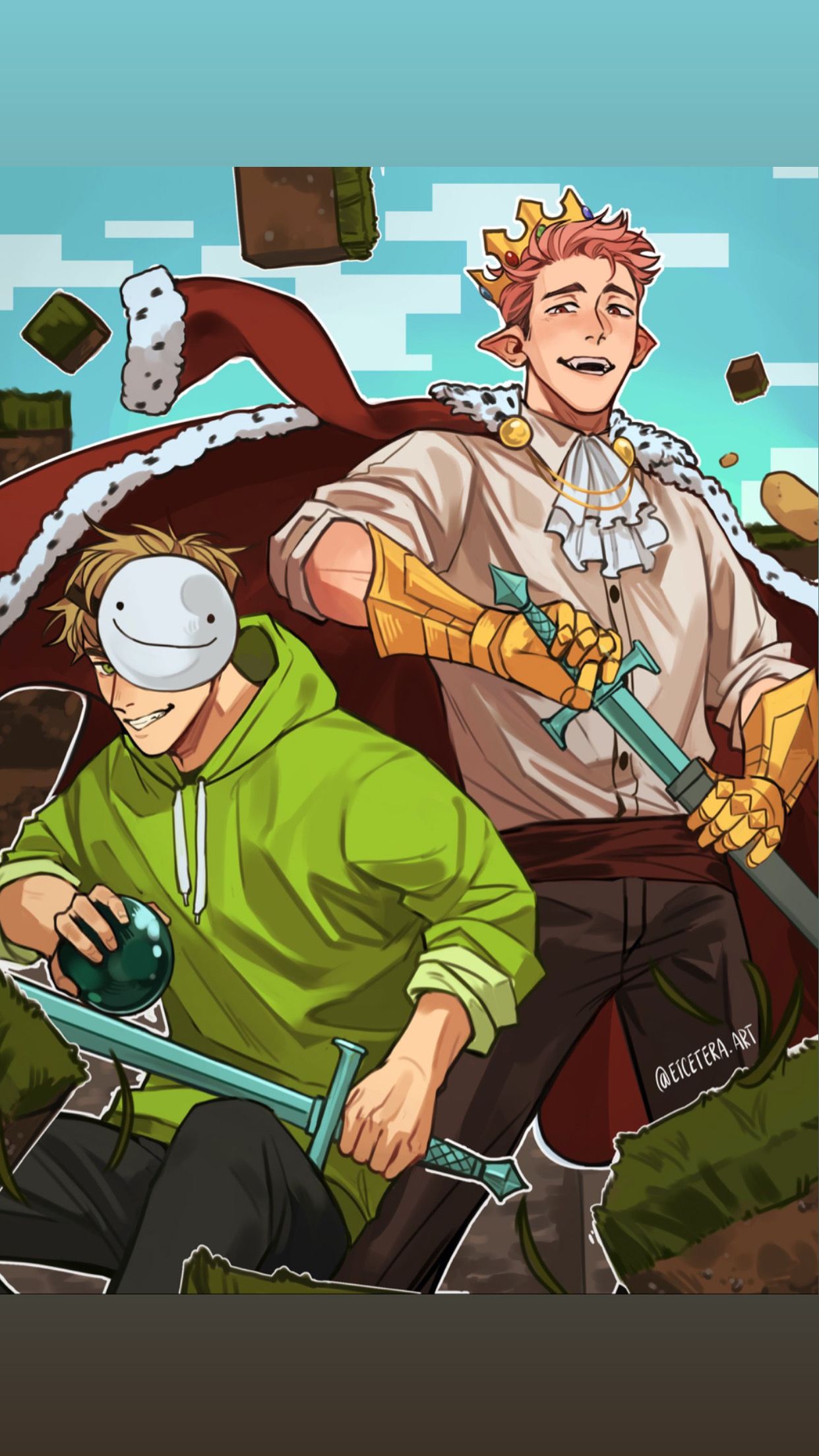 Featured image of post Technoblade Fanart Wallpaper